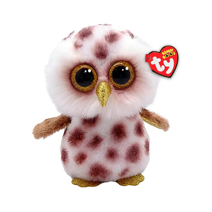 TY Beanie Boos - Whoolie the Owl With Glitter Eyes