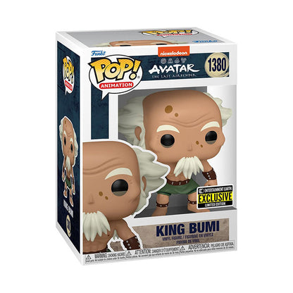 Funko Pop! Avatar The Last Airbender King Bumi Entertainment Earth Exclusive