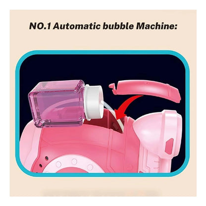 Tradeopia Bubble Maker Gun Assorted Automatics with Lights (Random Pick)