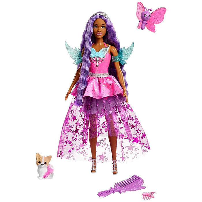 Barbie InchBrooklyn Inch Doll with Two Fairytale Pets from Barbie A Touch of Magic