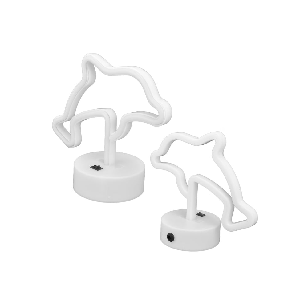 LED Dolphin on Base Decorative