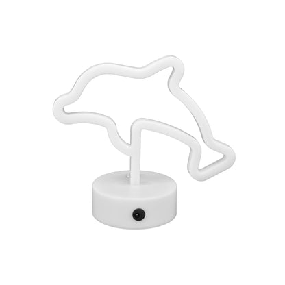 LED Dolphin on Base Decorative