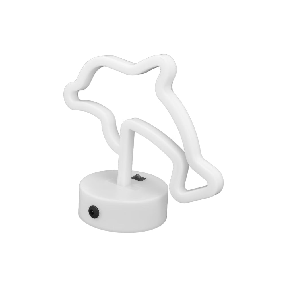 LED Dolphin on Base Decorative