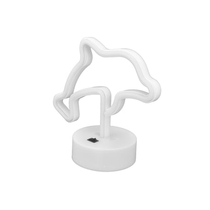 LED Dolphin on Base Decorative