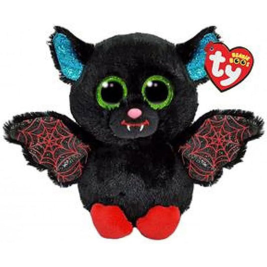 Ty Plush Beanie Boo Ophelia - Black Bat - 6"