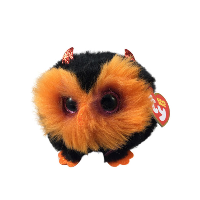 TY Puffies (Beanie Balls) Plush - WHODINI the Owl (3 inch)