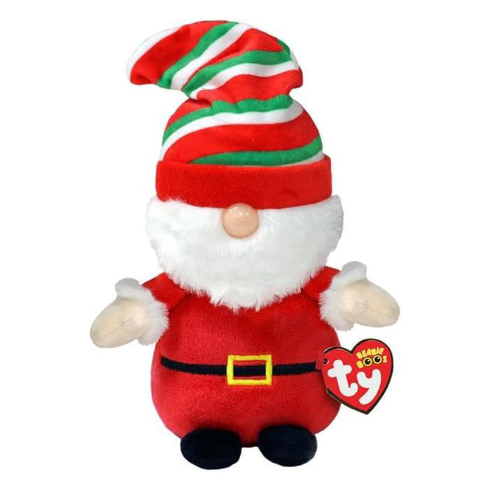 TY Beanie Boo Gnewman GNOME Green Xmas 2023