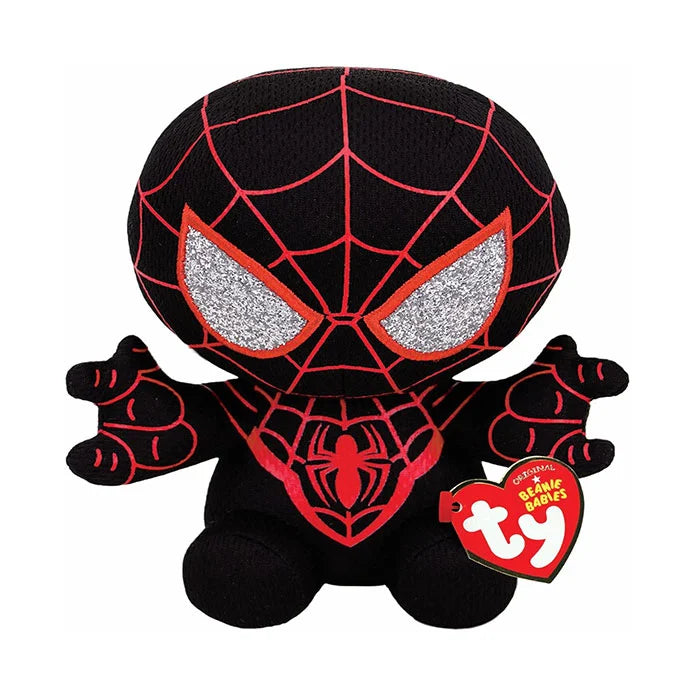 TY Spiderman Miles Morales Soft Body Medium 13 Inch