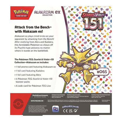 Pokemon TCG Scarlet & Violet 151 Alakazam Ex Collection
