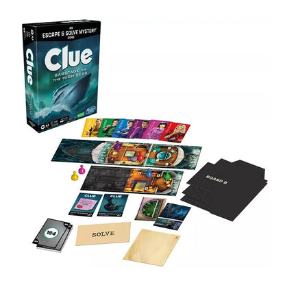 Clue Sabotage On The High Seas An Escape &amp; Solve Mystery Game