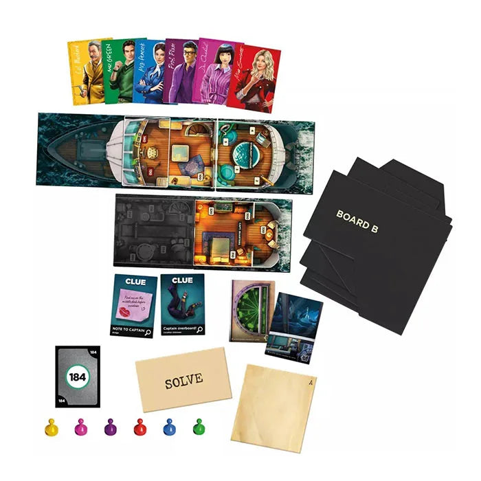 Clue Sabotage On The High Seas An Escape &amp; Solve Mystery Game