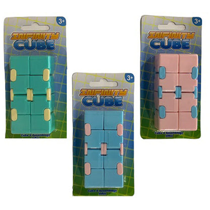 Infinity Cube - Pastel Magic Infinity Cube, 4 colors assorted (Random Pick)