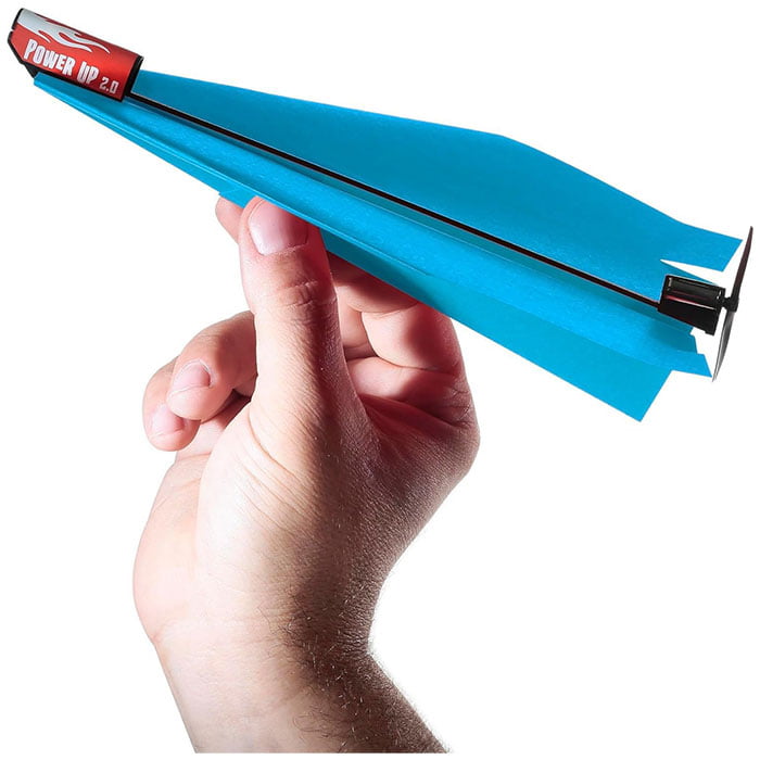 POWER UP 2.0 Paper Airplane Conversion Kit (Blue)