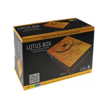 Lotus Box - Wooden Puzzle Box