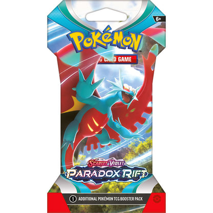 POKEMON TCG: Sleeved Pokemon SV4 Paradox Rift Box