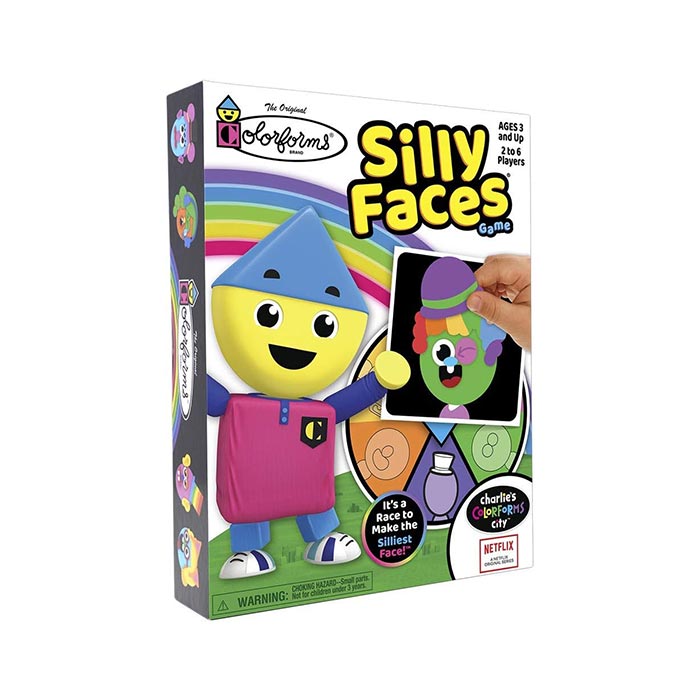 Colorforms Silly Faces Game