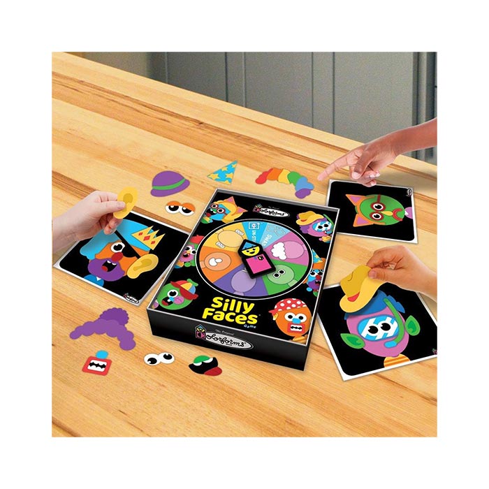 Colorforms Silly Faces Game