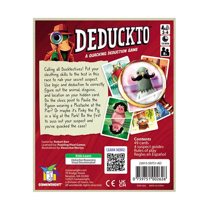 Deduckto A Quacking Deduction Game