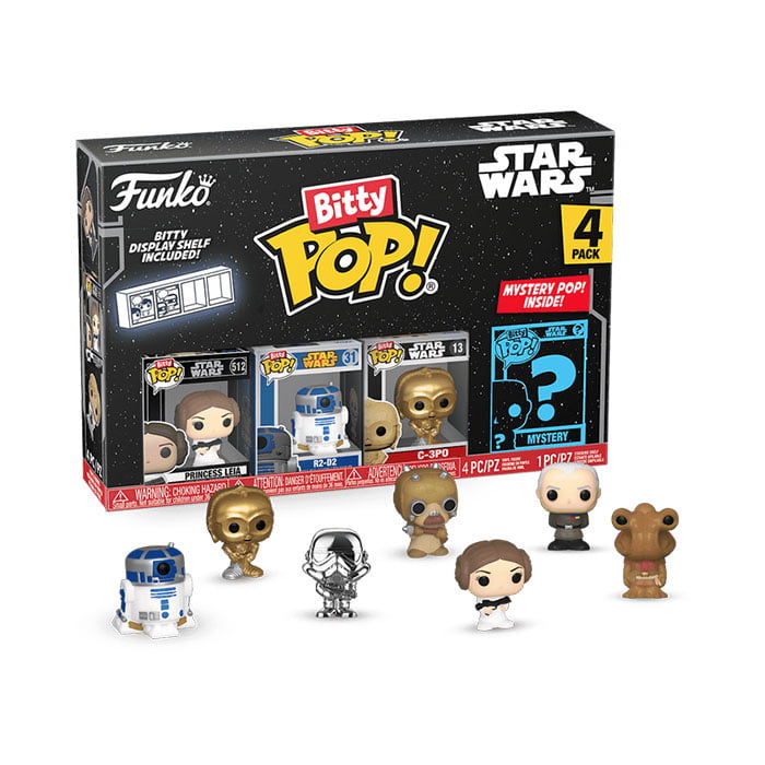 Funko Bitty Pop!! Star Wars 4-pack Series 2