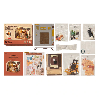Rolife Becka's Baking House DIY Miniature House Kit