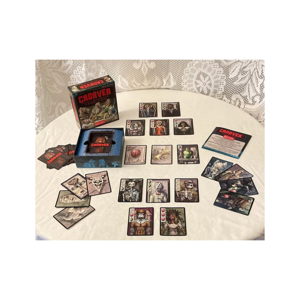 Cadaver Card Game - Dark Humor Party Game