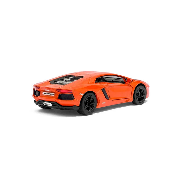 Diecast Car Lamborghini Aventador Pullback 1:38 scale Race Track Toys Single Assorted (Random Pick)