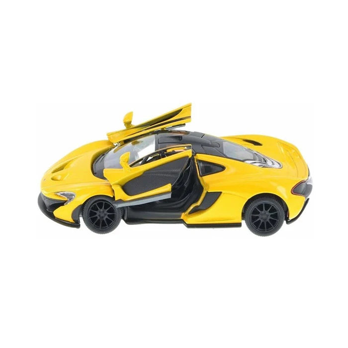 Diecast Car McLaren Pullback 1:36 Scale P1 Race Track Toys Single Assorted (Random Pick)