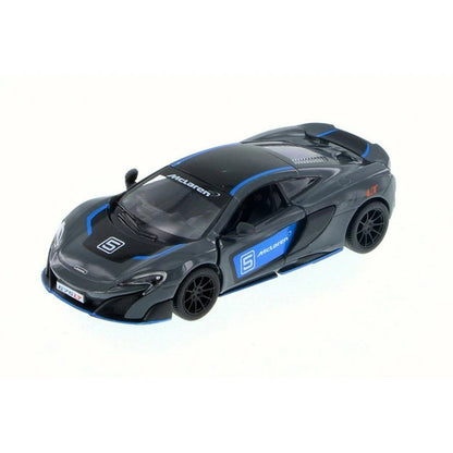 Diecast Car McLaren 675LT Pullback 1:36 Scale With Printing Race Track Toys Single Assorted (Random Pick)