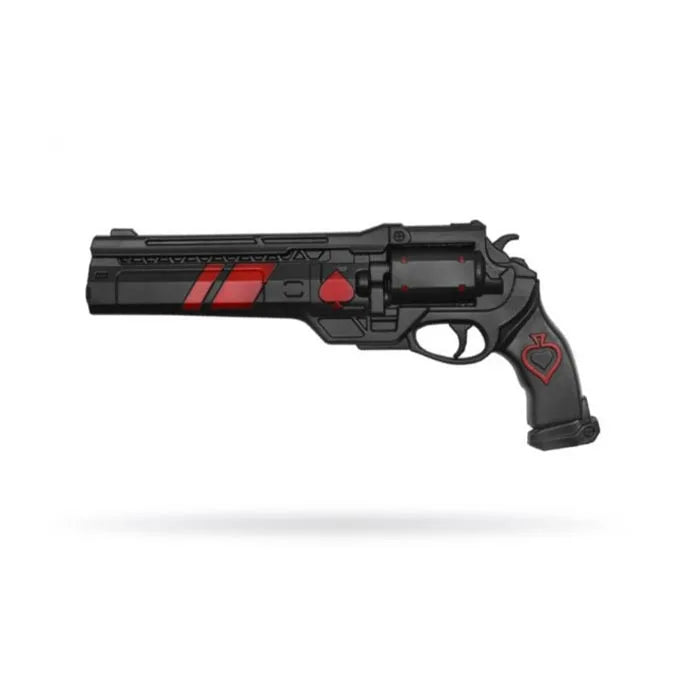 Pistol Foam Red &amp; Black - Revolver Style Handgun