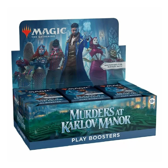 Magic The Gathering TCG: Murders at Karlov Manor Play Booster Box