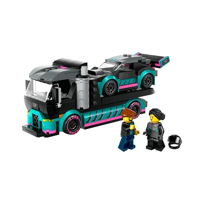 LEGO City Race Car and Car Carrier Truck - 328 Pieces