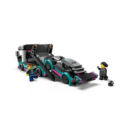 LEGO City Race Car and Car Carrier Truck - 328 Pieces