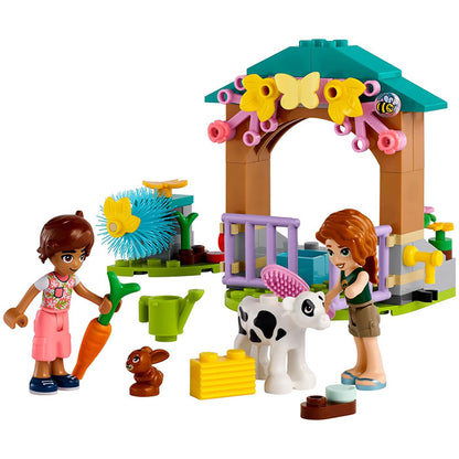 LEGO Friends Autumn s Baby Cow Shed Farm Animal Toy Playset with 2 Mini Dolls