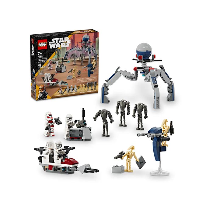 LEGO Star Wars Clone Trooper & Battle Droid Battle Pack - 215 Pieces