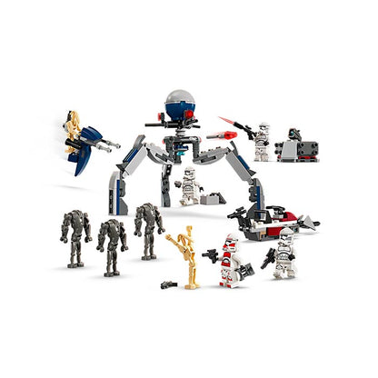 LEGO Star Wars Clone Trooper &amp; Battle Droid Battle Pack - 215 Pieces