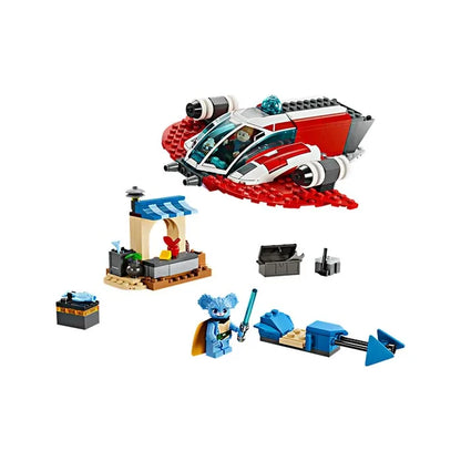 LEGO Star Wars: Young Jedi Adventures The Crimson Firehawk - 136 Pieces