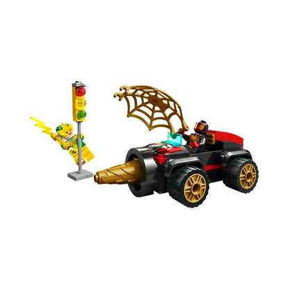 LEGO Spiderman Drill Spinner Vehicle - 58 Pieces
