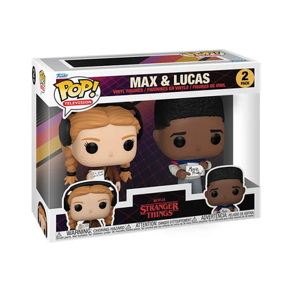 Funko Pop! Movies Stranger Things Max Mayfield &amp; Lucas Sinclair 2Pack