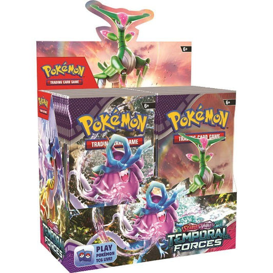 Pokemon Scarlet and Violet 05 Temporal Forces Booster Pack