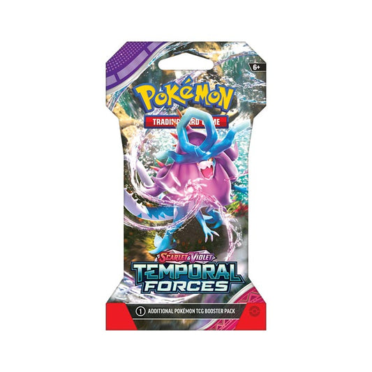 Pokemon Scarlet and Violet Temporal Forces Sleeved Blister Pack (Random Pick)