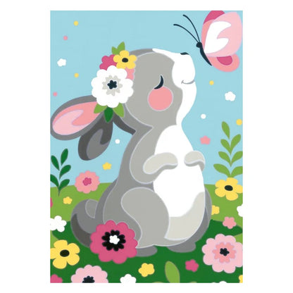 Ravensburger CreArt Beautiful Bunny Paint with Frame