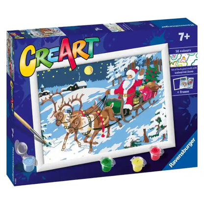 Ravensburger CreArt The Night Before Christmas Paint with Frame