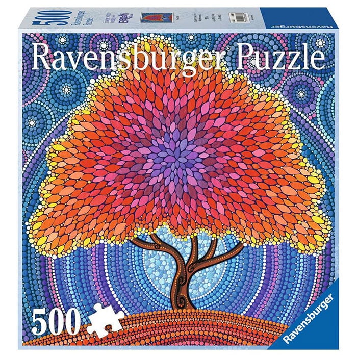 Ravensburger Color Your World Series - Tree of Life 500 Pieces Jigsaw Puzzle