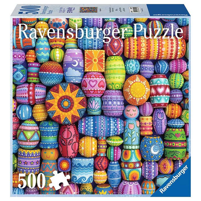 Ravensburger Color Your World Series - Happy Beads 500 Pieces Jigsaw Puzzle