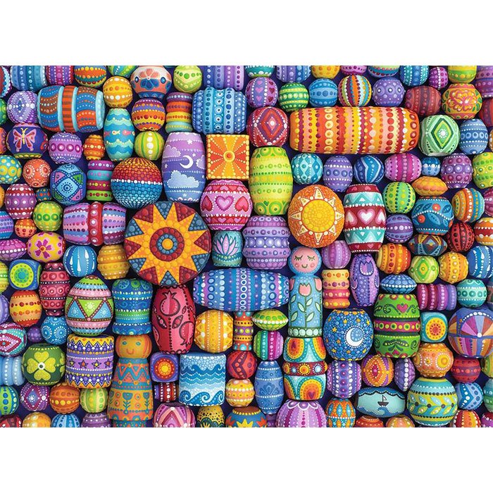 Ravensburger Color Your World Series - Happy Beads 500 Pieces Jigsaw Puzzle