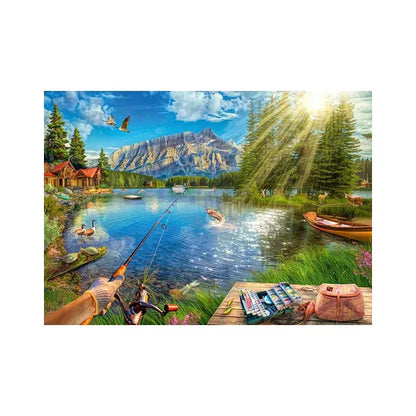 Ravensburger Life At The Lake - 1000 Pieces