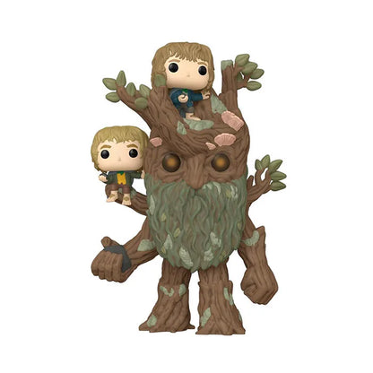 Funko Pop! Movies Lord Of The Rings Treebeard With Merry & Pippin