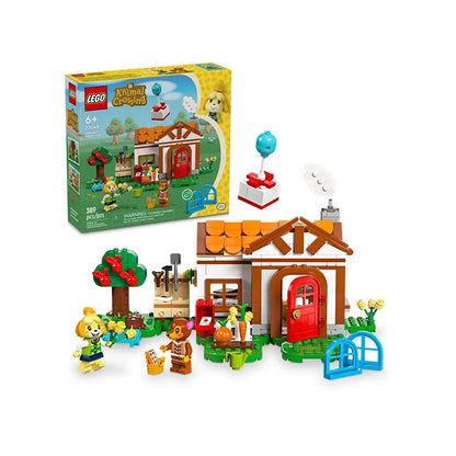 LEGO Animal Crossing Isabelle's House Visit 389 Pieces