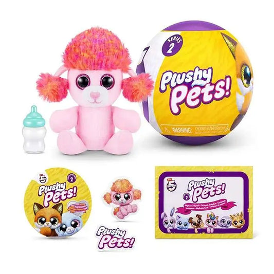 Zuru 5 Surprise Plush Pets Series 2 Assorted (Random Pick)