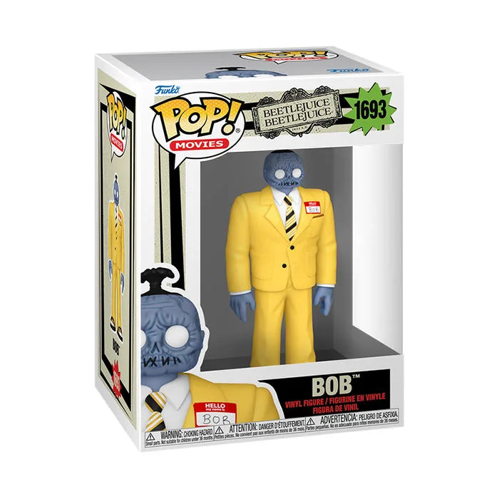 Funko Pop! Movies Beetlejuice Bob With Name Tag